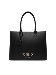 Nine West Torebka EO-Mulberry Grace-LDA8450 Czarny. Czarne torebki klasyczne damskie Nine West, z materiału, bez dodatków. Za 329.99 zł.