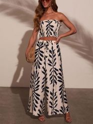 Milan Kiss Spodnie w kolorze beżowo-granatowym rozmiar: XL. Brązowe spodnie materiałowe damskie Milan Kiss, bez wzorów, z materiału. Za 130.99 zł.