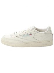 Reebok Skórzane sneakersy "Club C 85" w kolorze białym rozmiar: 41. Białe obuwie sportowe damskie Reebok, z materiału, bez zapięcia. Za 312.45 zł.