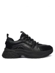 Steve Madden Sneakersy Animates SM11004763 Czarny. Czarne obuwie sportowe damskie Steve Madden, z materiału, bez zapięcia. Za 419.99 zł.
