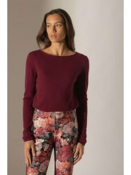 Perfect Cashmere Kaszmirowy sweter "Megan" w kolorze bordowym rozmiar: L. Czerwone swetry klasyczne damskie Perfect Cashmere, l, z kaszmiru, bez kołnierzyka. Za 335.82 zł.