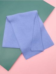 Szalik - błękitny. Niebieskie szaliki damskie Sinsay, bez wzorów, z materiału. Za 35.99 zł.