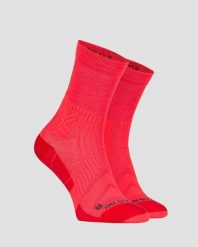 Skarpety X-Socks Bike Expert Merino Crew. Brązowe skarpetki damskie X Socks, bez wzorów, z materiału. Za 102.00 zł.