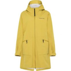 Parka dla kobiet Didriksons Eliana. Żółte parki damskie Didriksons, bez kaptura. Za 879.99 zł.