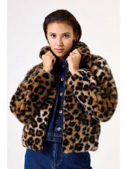 Garcia Kurtka przejściowa w kolorze beżowym rozmiar: L. Brązowe kurtki damskie Garcia, l, bez wzorów, bez kaptura. Za 208.99 zł.