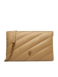 Badura Torebka EO-ISLA-GL23536121 Beżowy. Brązowe listonoszki damskie Badura, bez wzorów, z materiału, bez dodatków. Za 229.99 zł.