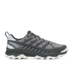 Buty trekkingowe damskie Merrell Speed Eco Wp. Szare obuwie trekkingowe damskie Merrell, z materiału, bez zapięcia. Za 729.99 zł.