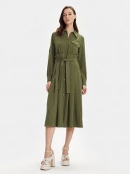 MAX&Co. Sukienka koszulowa Armilla 2416221032200 Zielony Regular Fit. Zielone sukienki damskie MAX&Co., bez wzorów, z wiskozy, bez ramiączek. Za 539.99 zł.