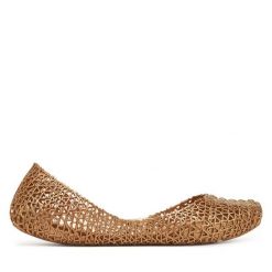 Baleriny Melissa. Żółte balerinki damskie Melissa, bez wzorów. Za 229.99 zł.