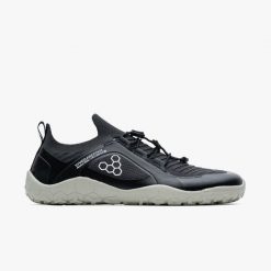 Buty turystyczne damskie Vivobarefoot Primus Trail Knit FG. Czarne obuwie sportowe damskie VIVOBAREFOOT, bez zapięcia. Za 676.85 zł.