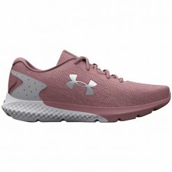 Obuwie do Biegania dla Dorosłych Running Under Armour Rogue 3 Różowy. Czerwone obuwie sportowe damskie Under Armour, bez zapięcia, do biegania. Za 232.99 zł.