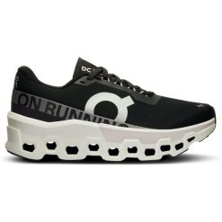 Buty do biegania damskie On Cloudmonster 2 black/frost. Czarne obuwie sportowe damskie On, z meshu, do biegania. Za 769.00 zł.