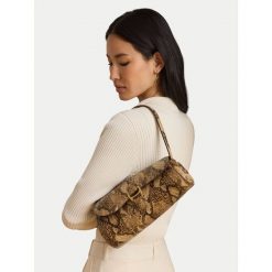 Torebka LAUREN RALPH LAUREN. Brązowe torebki klasyczne damskie Lauren Ralph Lauren, bez dodatków. Za 1,699.00 zł.