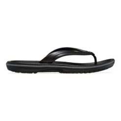 Kapcie Crocs Crocband Flip U Dorosłych. Czarne kapcie damskie Crocs, z materiału. Za 149.00 zł.