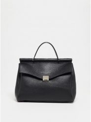 Victor & Hugo Paris Skórzana torebka "Matti" w kolorze czarnym - 33 x 25 x 14 cm rozmiar: onesize. Czarne torebki klasyczne damskie Victor & Hugo Paris, z materiału, bez dodatków. Za 326.56 zł.