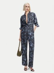 Desigual Kombinezon Sena 24WWPW25 Szary Regular Fit. Szare sukienki damskie Desigual, bez wzorów, z wiskozy, bez ramiączek. Za 299.99 zł.