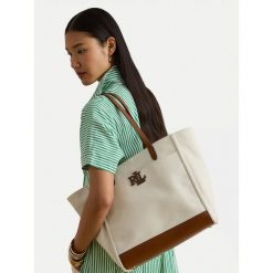 Torebka LAUREN RALPH LAUREN. Shopper bag Lauren Ralph Lauren, bez wzorów, bez dodatków. Za 1,299.00 zł.