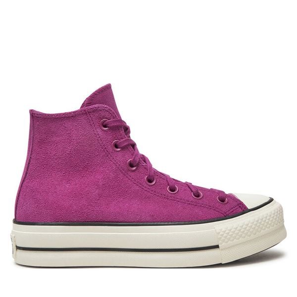 Trampki Converse. Czerwone trampki damskie Converse, bez wzorów, bez zapięcia. Za 279.99 zł.
