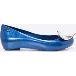 Melissa - Baleriny Anglomania by Vivenne Westwood. Szare balerinki damskie Melissa, z kauczuku. W wyprzedaży za 399.90 zł.