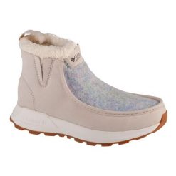 Buty Columbia Landroamer Cozy 2079081278 beżowy. Brązowe botki damskie z gumy, za kostkę, bez obcasa, bez zapięcia. Za 610.80 zł.