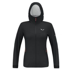 Kurtka Sportowa Damska Salewa Puez 2.5L Ptx. Czarne kurtki sportowe damskie Salewa, l, bez wzorów, bez kaptura. Za 530.25 zł.