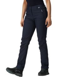 Regatta Spodnie softshellowe "Geo" w kolorze granatowym rozmiar: 34. Niebieskie spodnie dresowe damskie Regatta, m, bez wzorów. Za 173.99 zł.