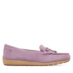 Mokasyny Tamaris. Brązowe mokasyny damskie Tamaris, bez obcasa. Za 219.99 zł.