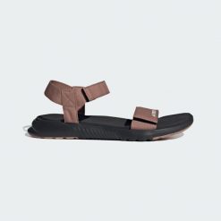 Sandały Terrex Hydroterra Light. Białe sandały damskie Adidas, bez wzorów, z gumy, bez obcasa, bez zapięcia. Za 171.25 zł.