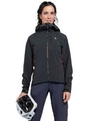 Schöffel Kurtka hybrydowa "Salza" w kolorze czarnym rozmiar: 40. Czarne kurtki sportowe damskie Schöffel, bez wzorów, bez kaptura. Za 335.82 zł.