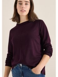 Cecil Koszulka w kolorze fioletowym rozmiar: L. Różowe koszulki damskie Cecil, l, bez wzorów, z bawełny, bez kołnierzyka, bez ramiączek. Za 100.04 zł.