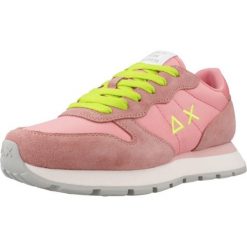 Buty SUN68 ALLY SOLID Rose. Czerwone obuwie trekkingowe damskie SUN68, ze skóry, bez zapięcia. Za 346.99 zł.