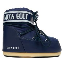 Śniegowce Moon Boot. Niebieskie śniegowce damskie Moon Boot. Za 759.99 zł.