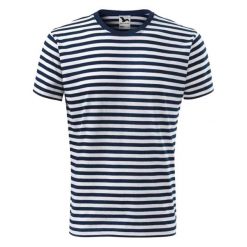 T-shirt Unisex Dla Dorosłych Sailor U. Niebieskie t-shirty damskie ALDER, bez wzorów, bez kołnierzyka. Za 75.99 zł.