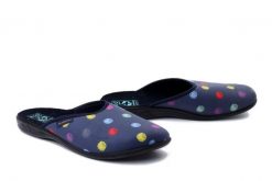 ADANEX 28290 SAL17VVO granatowy, kapcie damskie. Niebieskie kapcie damskie Adanex. Za 59.99 zł.