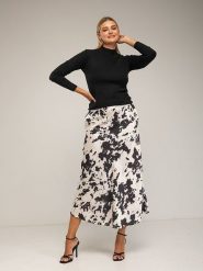 Tantra Spódnica w kolorze kremowym rozmiar: L. Brązowe spódnice damskie Tantra, na co dzień, l, bez wzorów, midi. Za 152.99 zł.