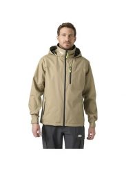 Kurtka wodoodporna Helly Hansen Crew Hooded 2.0. Brązowe kurtki damskie Helly Hansen, na lato, s, bez wzorów, z polaru, z kapturem. Za 838.75 zł.