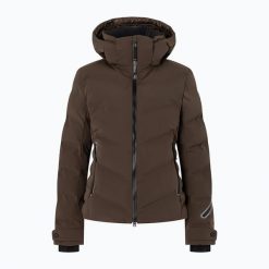 Kurtka narciarska damska BOGNER FIRE+ICE Tec-Sael. Brązowe kurtki damskie na zimę, bez wzorów, z elastanu, bez kaptura. Za 2,099.00 zł.