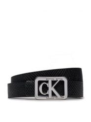 Calvin Klein Jeans Pasek Damski Mono Plaque Rev Lthr Belt 25Mm K60K611487 Czarny. Czarne paski damskie Calvin Klein Jeans, bez wzorów, z jeansu. Za 169.99 zł.
