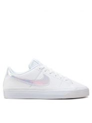 Nike Sneakersy FD0820-100 Biały. Białe obuwie sportowe damskie Nike, ze skóry, bez zapięcia. Za 369.99 zł.