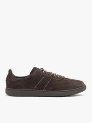 Ciemnobrązowe sportowe półbuty. Brązowe obuwie sportowe casual damskie Ryłko, ze skóry. Za 449.99 zł.