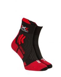 Skarpety biegowe rowerowe X-Socks TRIATHLON 4.0. Czarne skarpetki damskie X Socks, bez wzorów, z materiału. Za 85.00 zł.