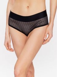 Chantelle Figi klasyczne C11N40 Czarny. Czarne figi Chantelle, bez wzorów, z syntetyku. Za 109.99 zł.
