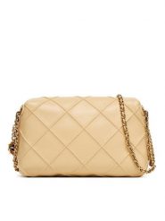 Tory Burch Torebka Fleming Small 169226 Écru. Torebki wieczorowe damskie Tory Burch, bez wzorów, ze skóry, bez dodatków. Za 1,999.00 zł.