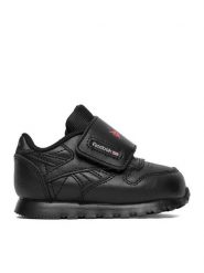Reebok Sneakersy EO-CLASSIC LEATHER 100256740 Czarny. Czarne buty sportowe chłopięce Reebok, ze skóry, bez zapięcia. Za 159.99 zł.