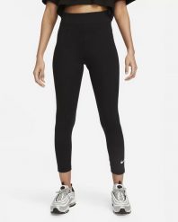 Legginsy Nike Sportswear Classics High-Waisted 78, Czarny, Kobiety. Czarne legginsy damskie Nike, xs, bez wzorów, z bawełny. Za 206.70 zł.