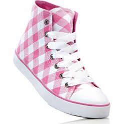 Trampki bonprix biało-różowy. Trampki damskie marki bonprix. Za 59.99 zł.