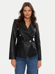 Marciano Guess Marynarka 4YGN14 7114A Czarny Regular Fit. Czarne marynarki i żakiety damskie Marciano Guess, z aplikacjami, z syntetyku. Za 589.99 zł.