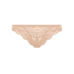 Stringi damskie Freya Fancies. Brązowe stringi FREYA ACTIVE, bez wzorów, z koronki. Za 150.50 zł.