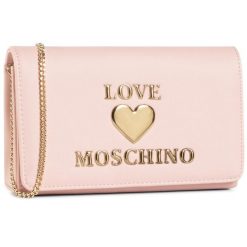 Torebka LOVE MOSCHINO. Czerwone torebki wieczorowe damskie Love Moschino, bez wzorów, bez dodatków. Za 529.00 zł.