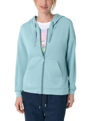 Timezone Bluza w kolorze błękitnym rozmiar: XS. Niebieskie bluzy damskie Timezone, xs, bez wzorów, bez kaptura. Za 78.66 zł.